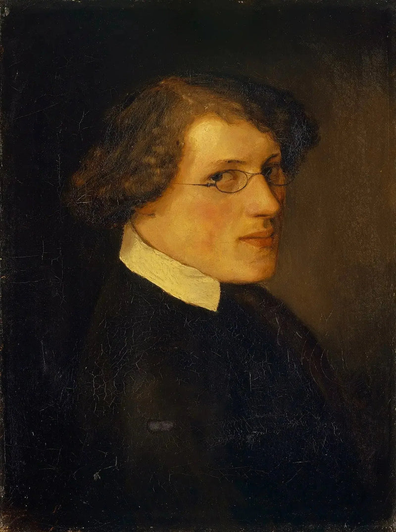 Porträtt av Jakob Mähly - Arnold Böcklin