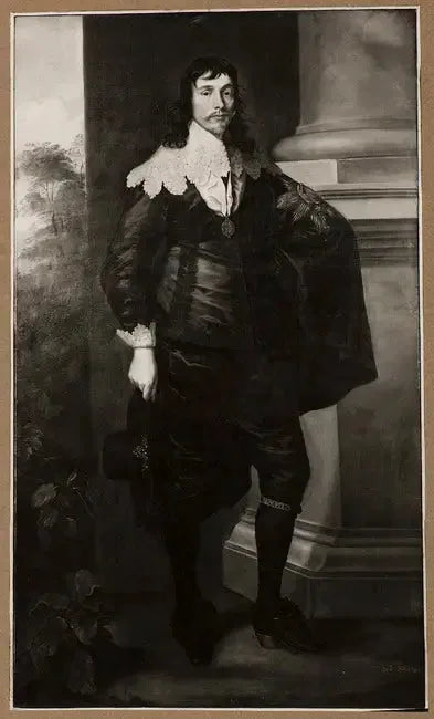 Porträtt av James, tredje markis och första hertig av Hamilton - Antoine van Dyck