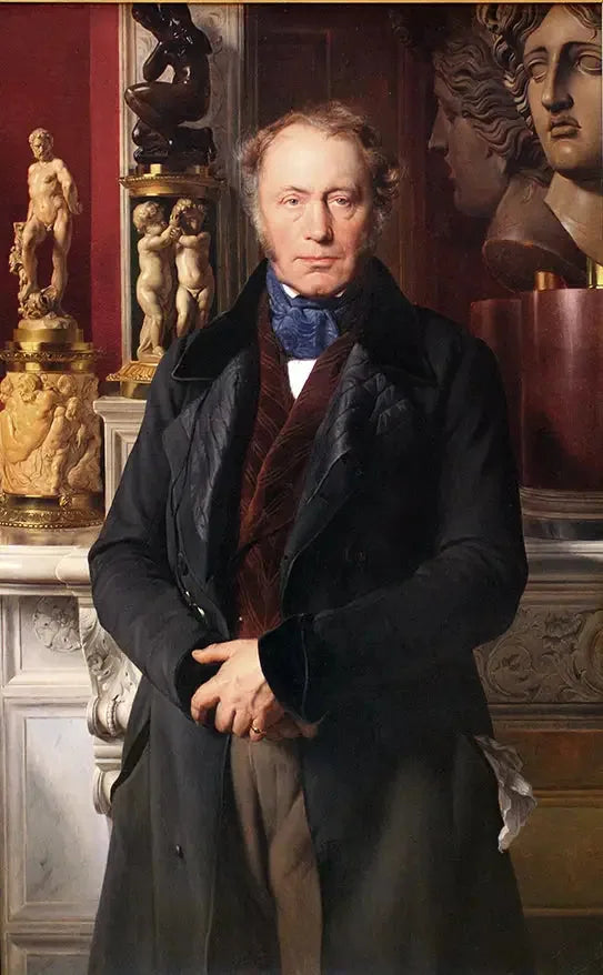 Porträtt av James-Alexandre, greve av Pourtalès-Gorgier - Paul Delaroche