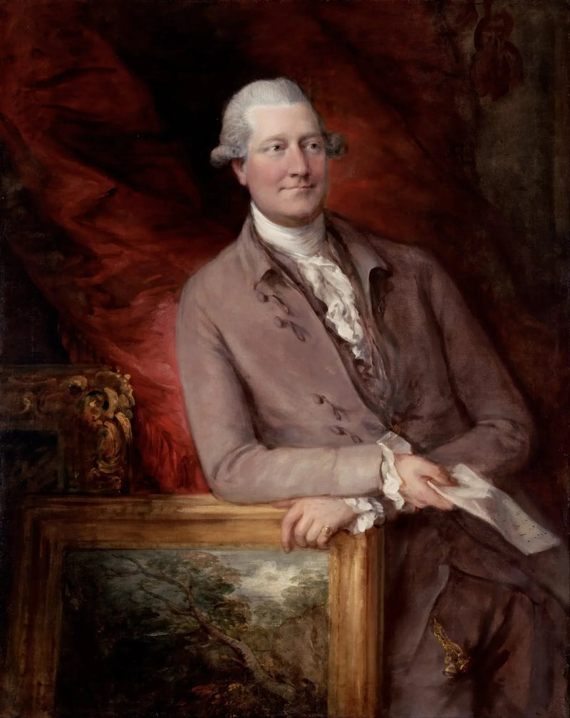 Porträtt av James Christie (1730 - 1803) - Thomas Gainsborough