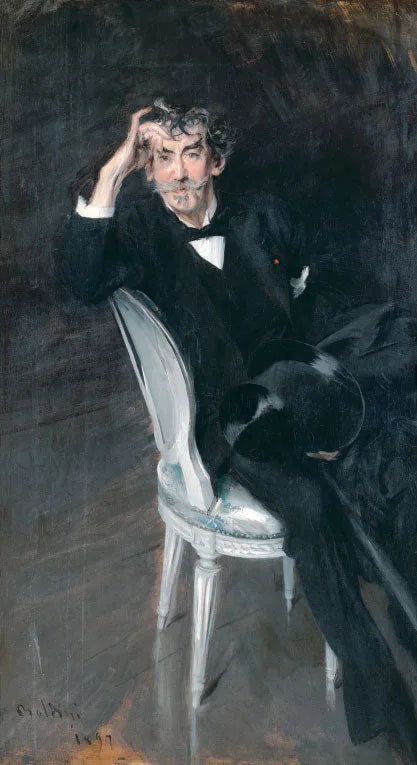 Porträtt av James McNeill Whistler - Giovanni Boldini
