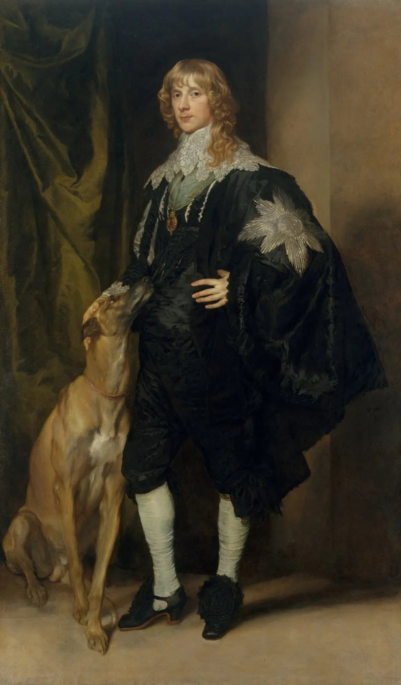 Porträtt av James Stuart, hertig av Lennox och Richmond - Antoine van Dyck