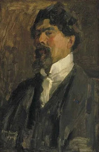 Porträtt av Jan Toorop - Isaac Israëls