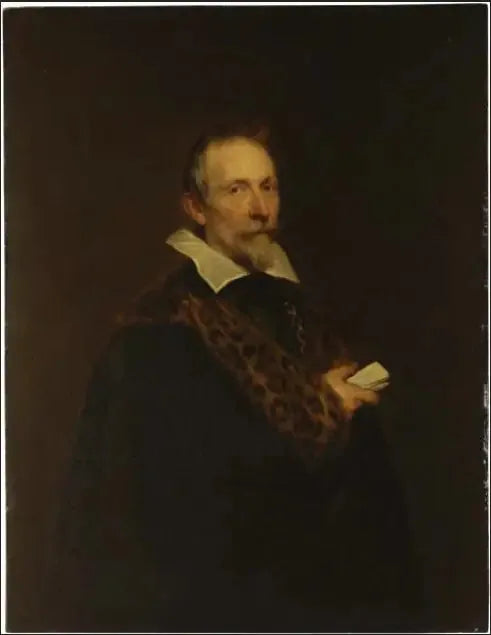 Portrait de Jan van den Wouwer - Antoine van Dyck image 1 reproduction de peinture à l’huile