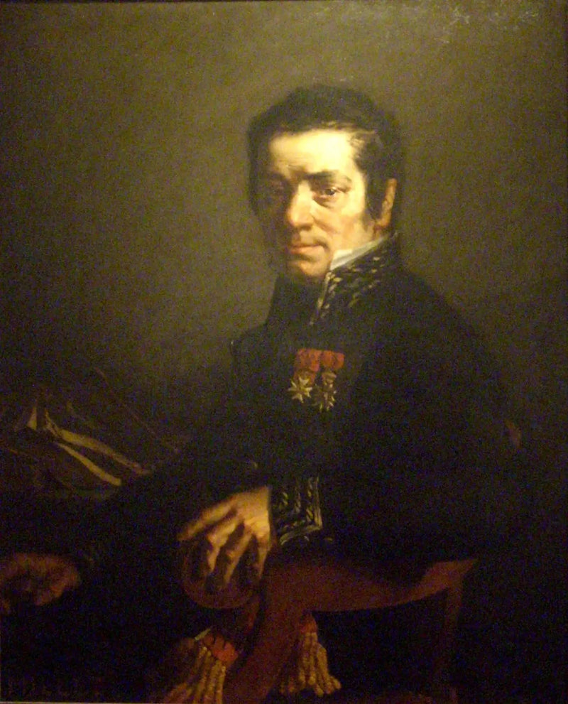 Porträtt av Javain, borgmästare i Cherbourg från 1830 till 1833) - Jean-François Millet
