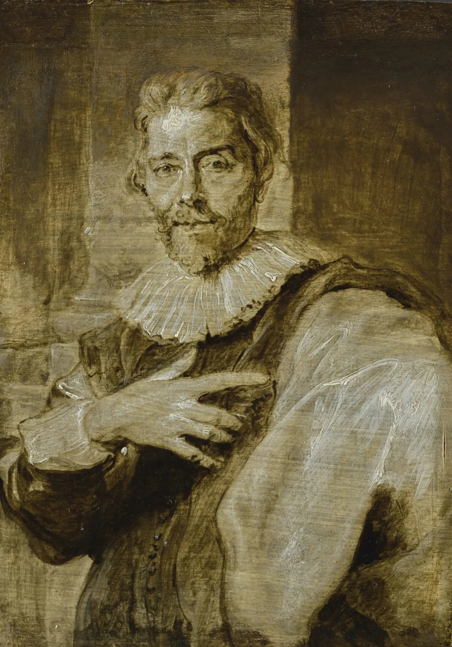 Porträtt av Jean-Baptiste Barbé (1578-1649) - Antoine van Dyck