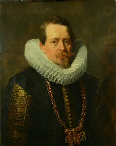 Porträtt av Jean-Charles de Cordes - Peter Paul Rubens