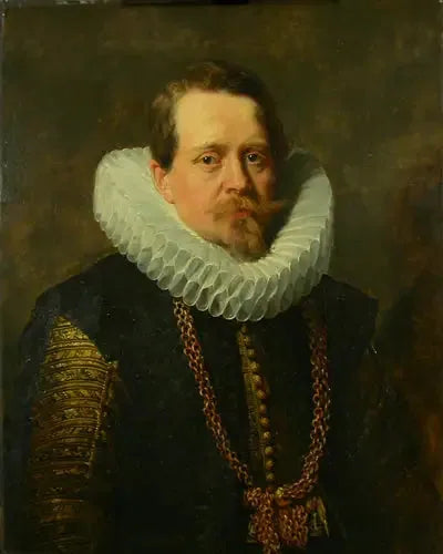 Porträtt av Jean-Charles de Cordes - Peter Paul Rubens