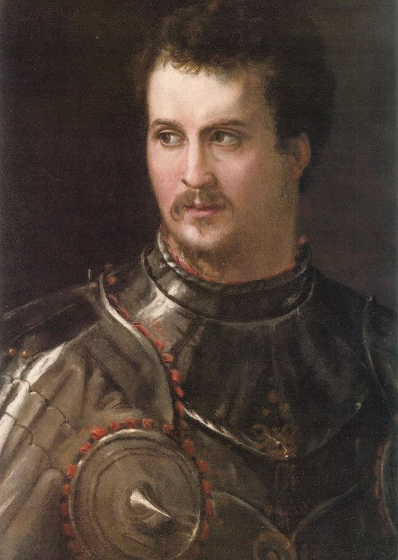 Porträtt av Jean des Bandes Noires - Francesco Salviati