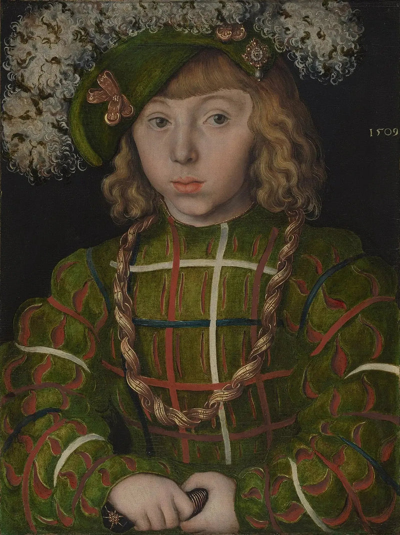 Porträtt av Jean-Frédéric I av Sachsen - Lucas Cranach den äldre