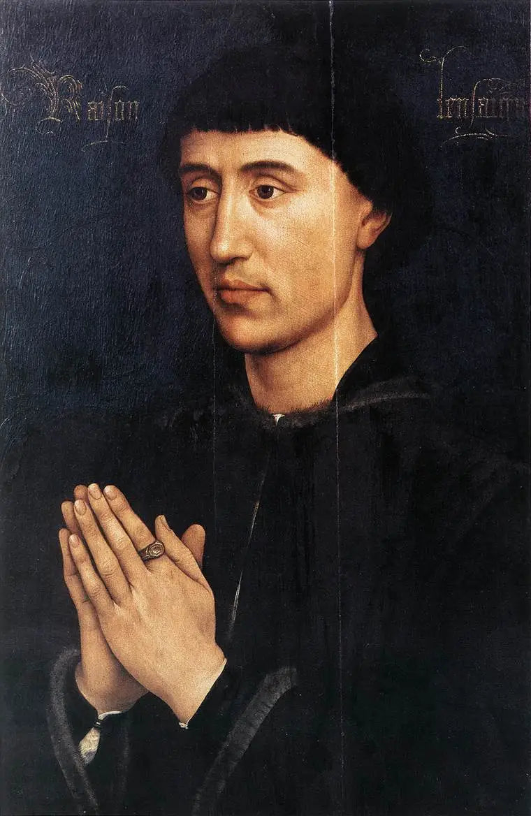 Porträtt av Jean de Froimont - Rogier van der Weyden