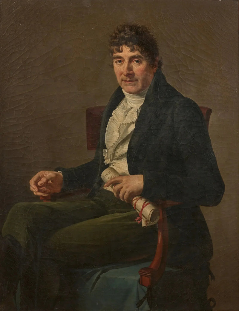 Porträtt av Jean-Louis Brousse-Desfaucherets - Marie-Guillemine Benoist