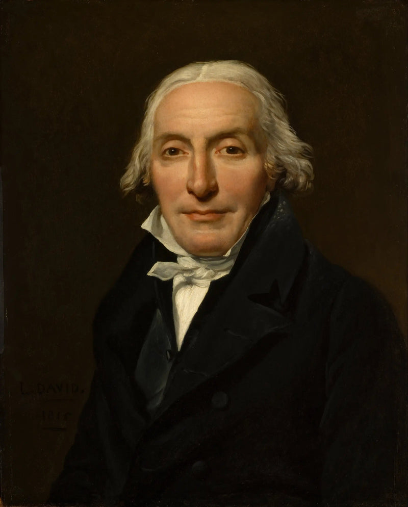 Porträtt av Jean-Pierre Delahaye - Jacques-Louis David
