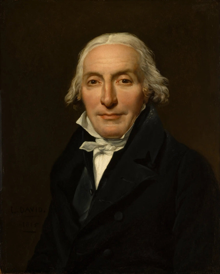 Porträtt av Jean-Pierre Delahaye - Jacques-Louis David