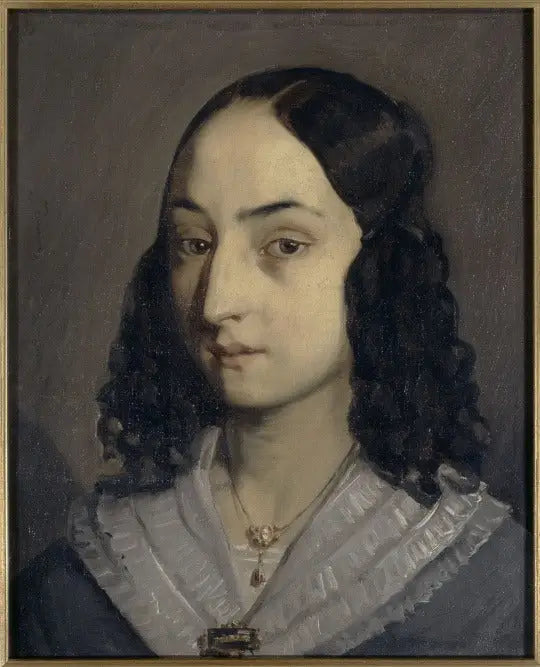 Porträtt av Jeanne Doré - Jean-François Millet