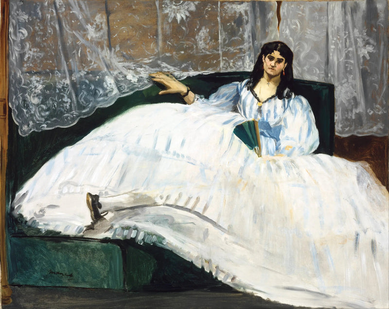 Porträtt av Jeanne Duval - Édouard Manet