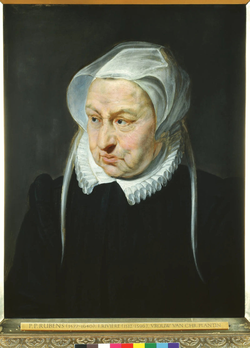 Porträtt av Jeanne Rivière - Peter Paul Rubens