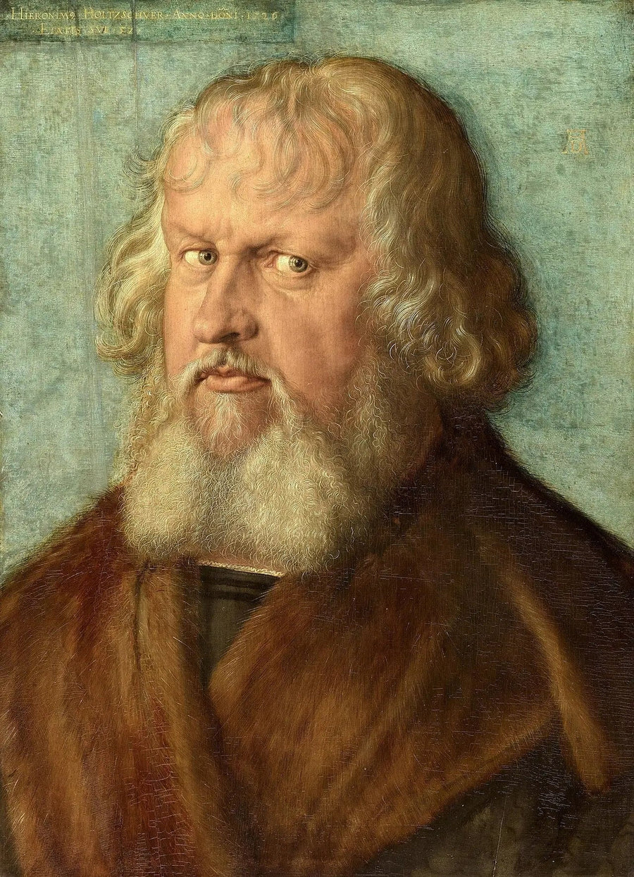 Porträtt av Jérôme Holzschuher - Albrecht Dürer