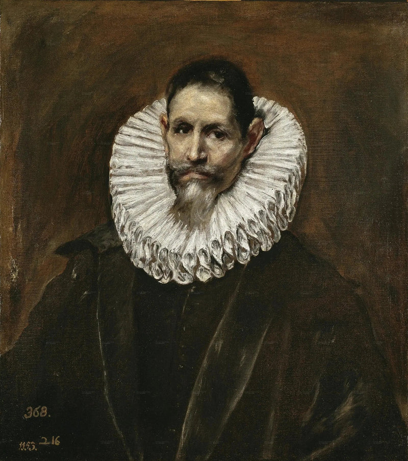 Porträtt av Jerónimo de Cevallos - El Greco