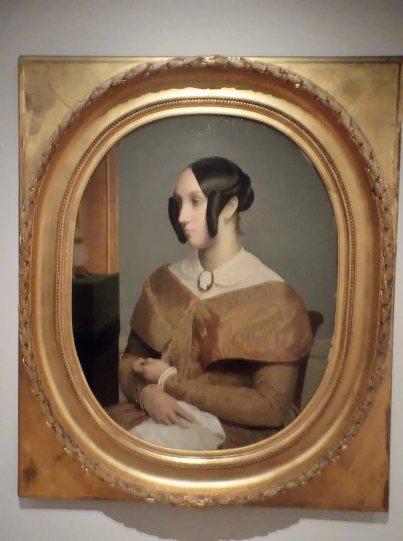Porträtt av ung kvinna - Jean-Léon Gérôme