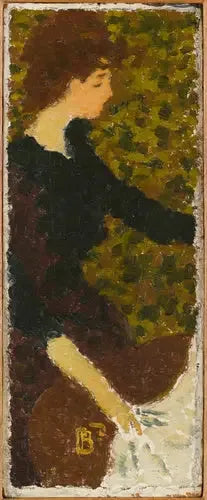 Porträtt av ung flicka - Pierre Bonnard