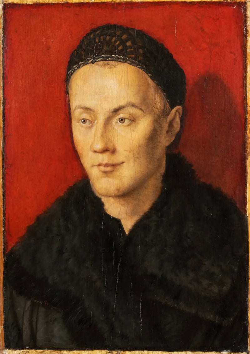 Porträtt av en ung man - Albrecht Dürer