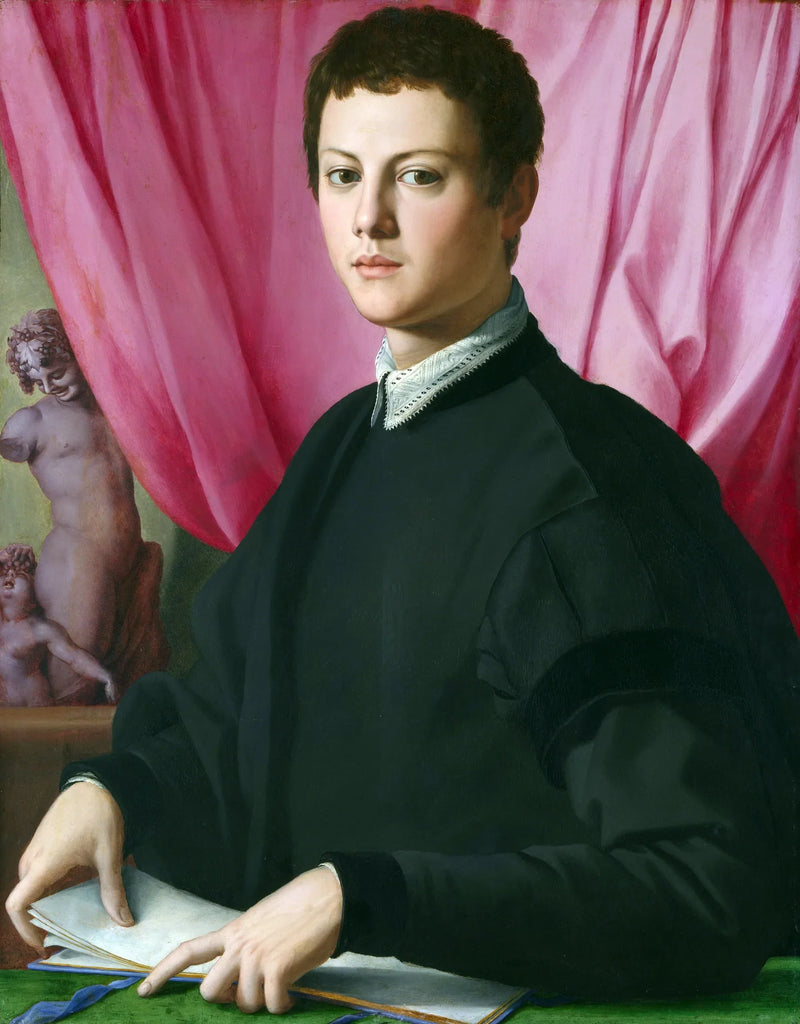 Porträtt av ung man - Bronzino