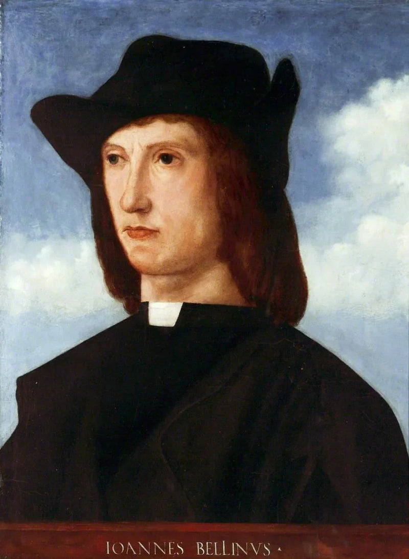 Porträtt av ung man - Giovanni Bellini