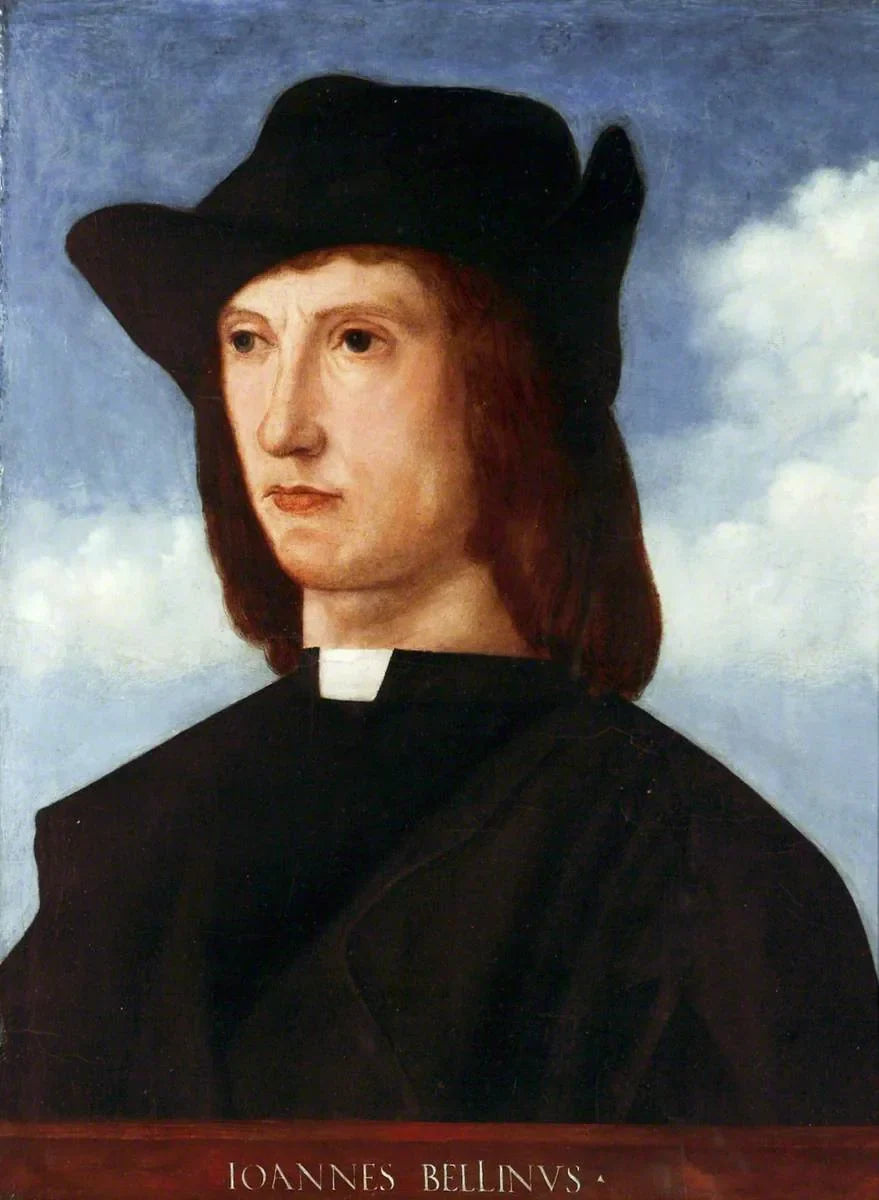 Porträtt av ung man - Giovanni Bellini