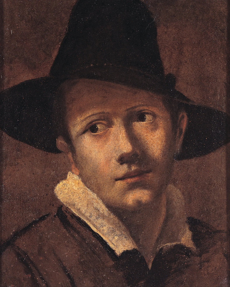Porträtt av ung man - Ludovico Carracci