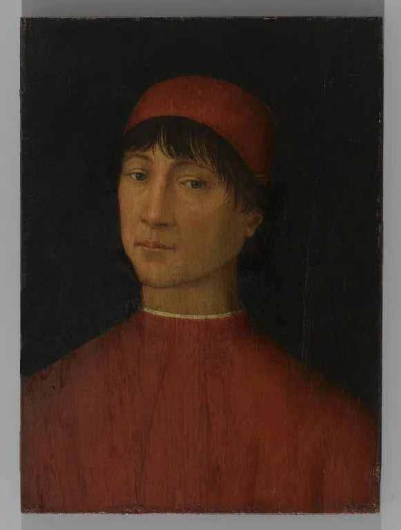 Porträtt av ung man - Pinturicchio