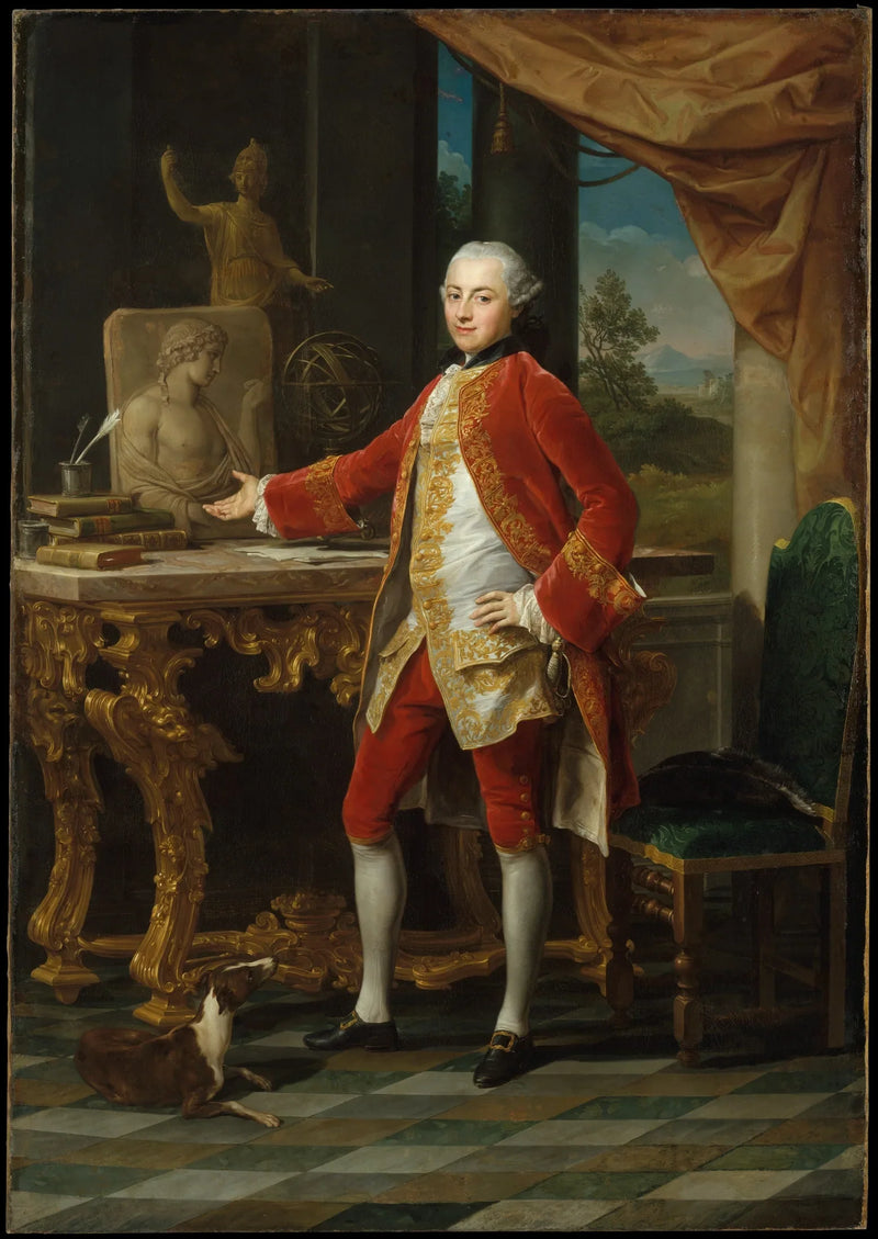 Porträtt av ung man - Pompeo Batoni