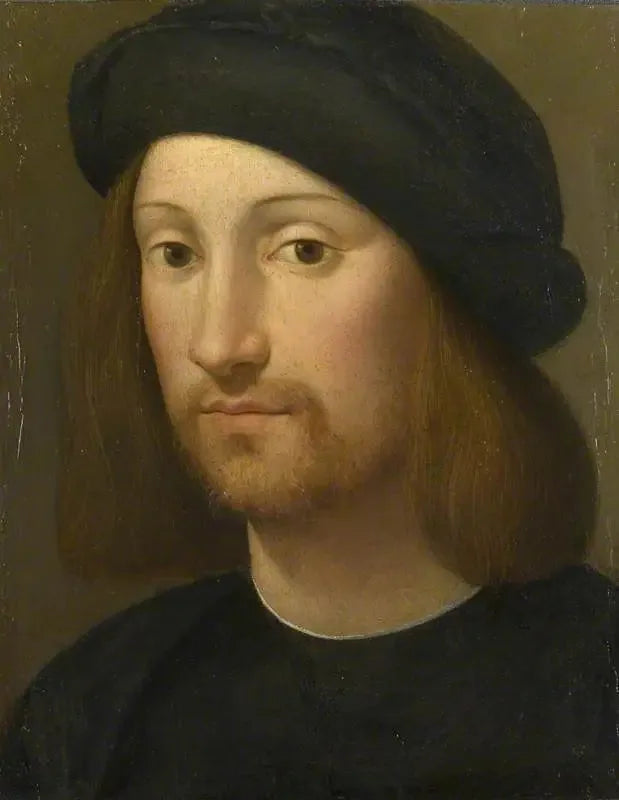 Porträtt av ung man - Raphael Sanzio