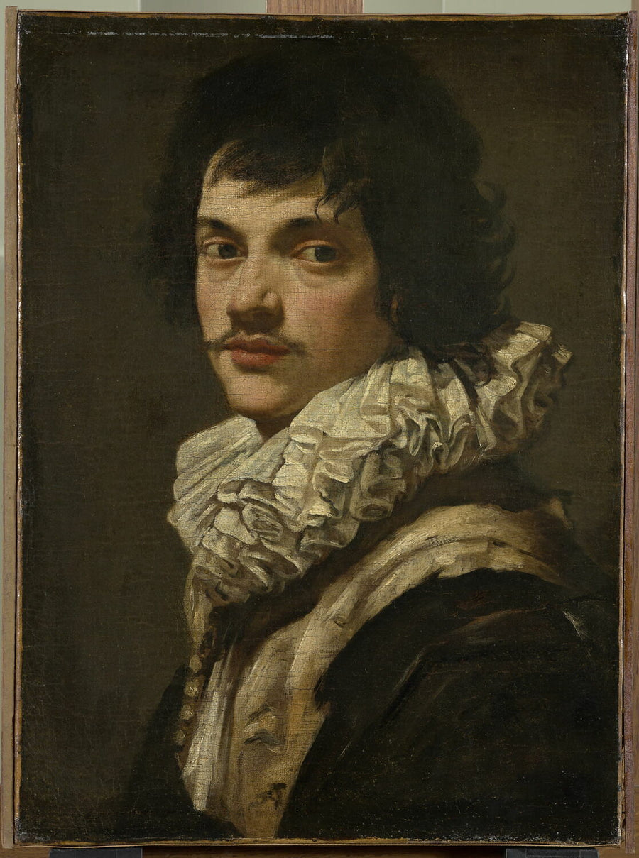 Porträtt av ung man - Simon Vouet