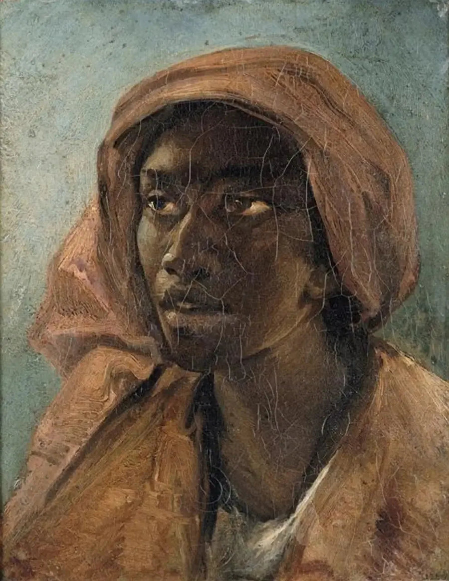 Porträtt av ung métis - Théodore Géricault