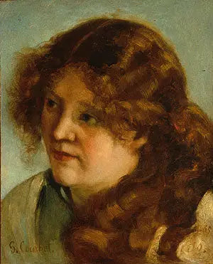 Porträtt av Jo - Gustave Courbet
