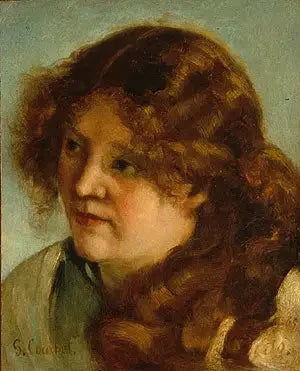 Porträtt av Jo - Gustave Courbet