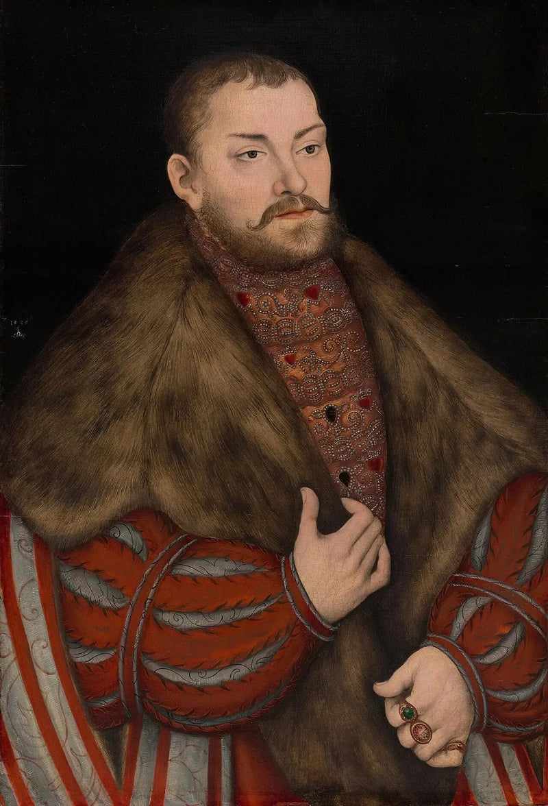 Porträtt av Joachim II, kurfurste av Brandenburg (1505-1571) - Lucas Cranach den äldre