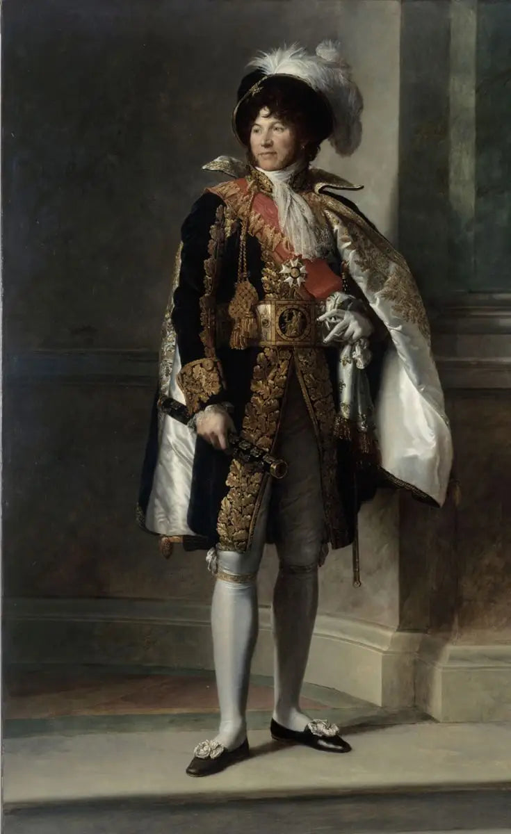 Porträtt av Joachim Murat som kejsarens marskalk - François Gérard