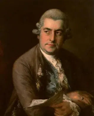 Porträtt av Johann Christian Bach (1735-1782) - Thomas Gainsborough