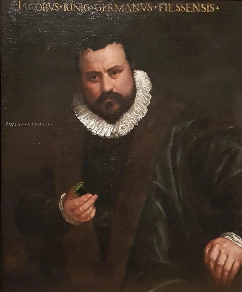 Porträtt av Johann Jakob König - Paul Véronèse