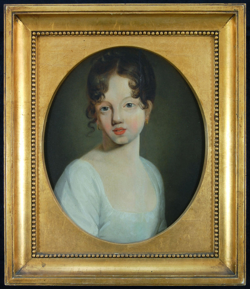 Porträtt av Johanna Maria Verbeek i åldern 12 år - Ary Scheffer