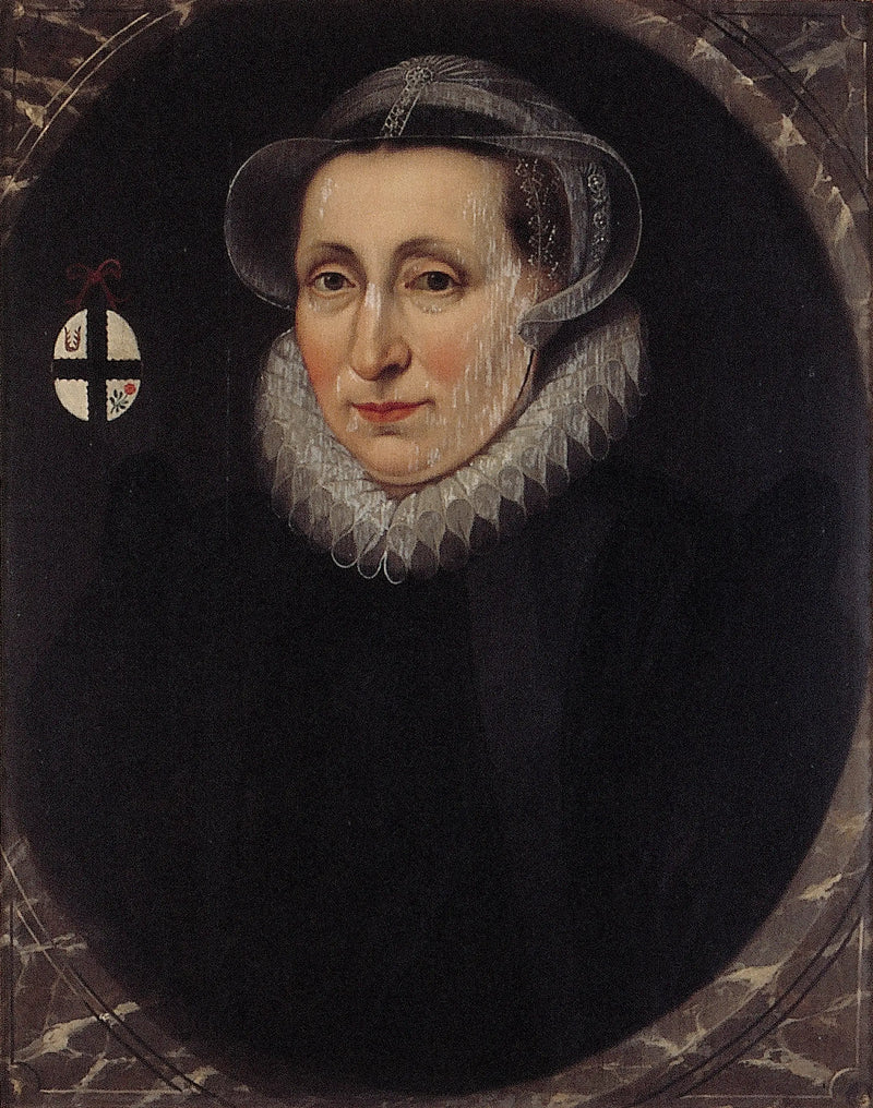 Porträtt av Johanna Racket (1547-1600) - Frans Pourbus den yngre