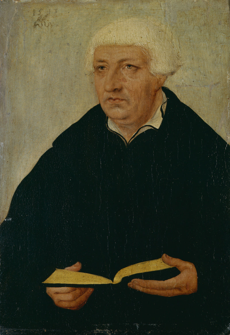 Porträtt av Johannes Bugenhagen - Lucas Cranach den äldre
