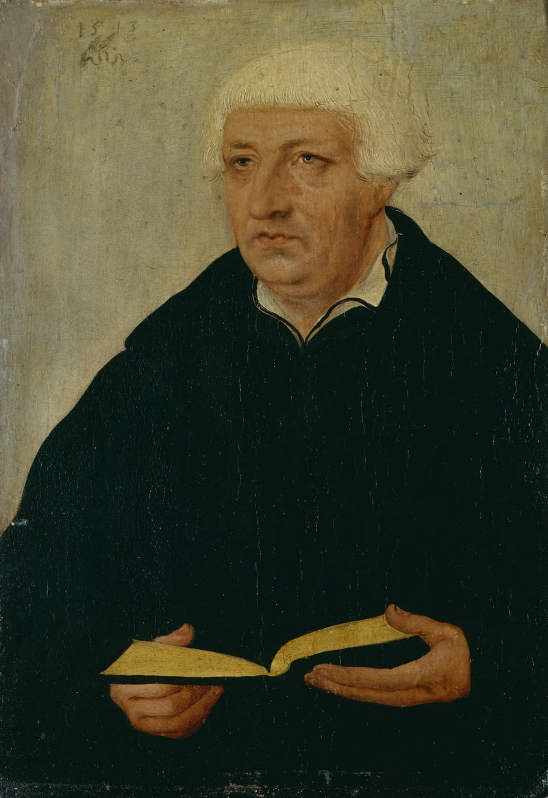 Porträtt av Johannes Bugenhagen - Lucas Cranach den äldre