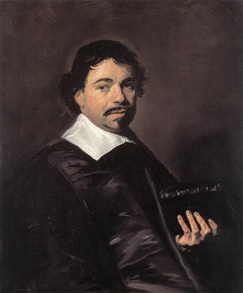 Porträtt av Johannes Hoornbeeck (1617-1666) - Frans Hals