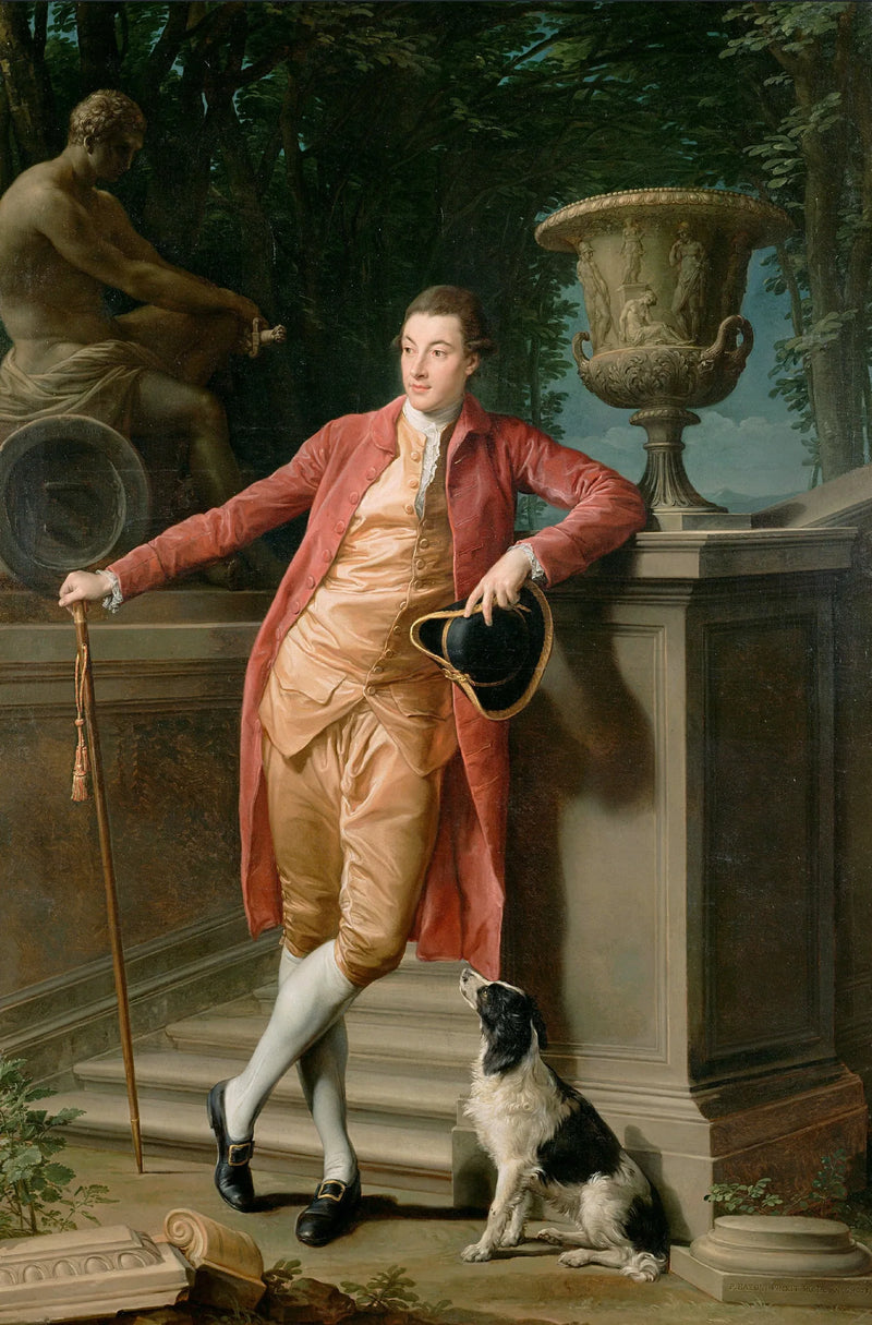 Porträtt av John Talbot, framtida 1:e earl Talbot - Pompeo Batoni
