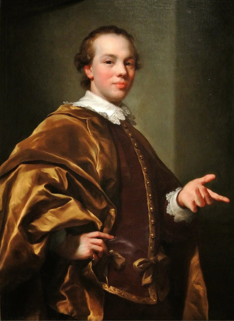 Porträtt av John Vicomte Garlies, framtida 7:e earl of Galloway, som Garlies herre - Anton Raphael Mengs