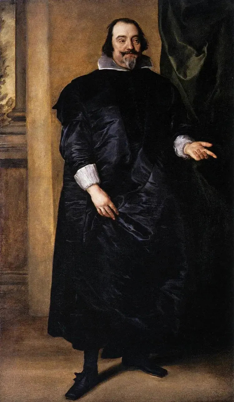 Porträtt av Joost de Hertoghe - Antoine van Dyck