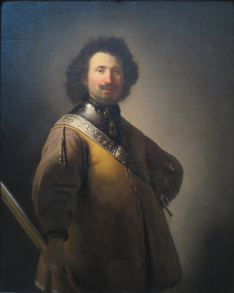 Porträtt av Joris de Caullery - Rembrandt